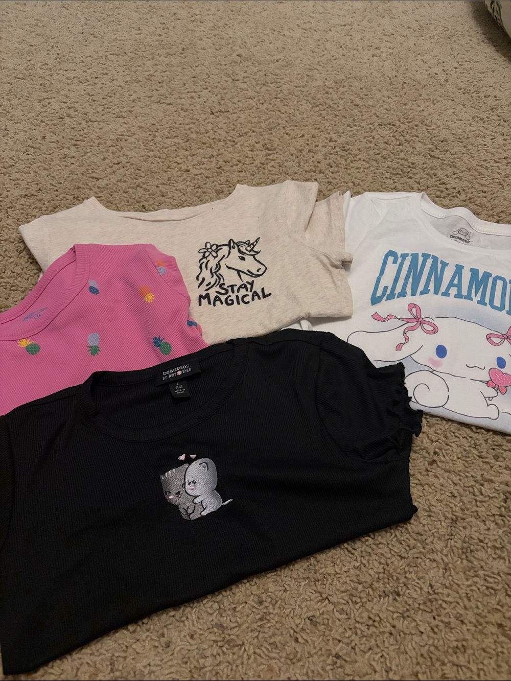 Fun girls t shirt bundle size L and XL